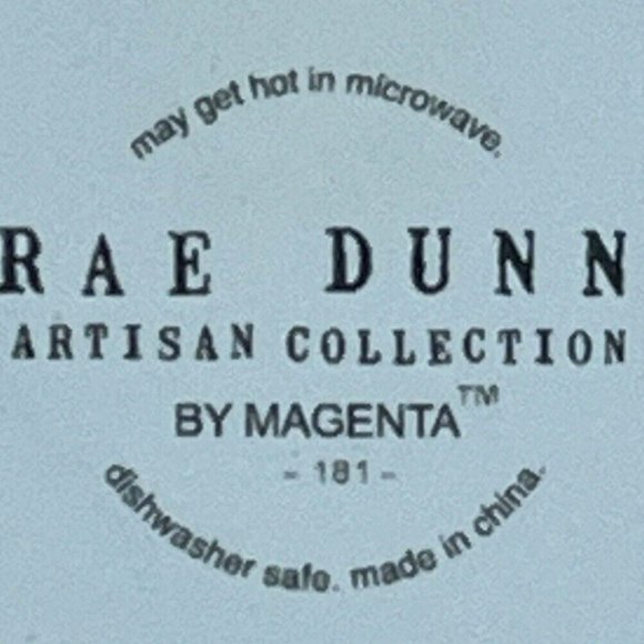 🎄NWT Rae Dunn “Present Wrapping Fuel” Pitcher Light Blue LL 2022 Christmas Xmas - Picture 6 of 6